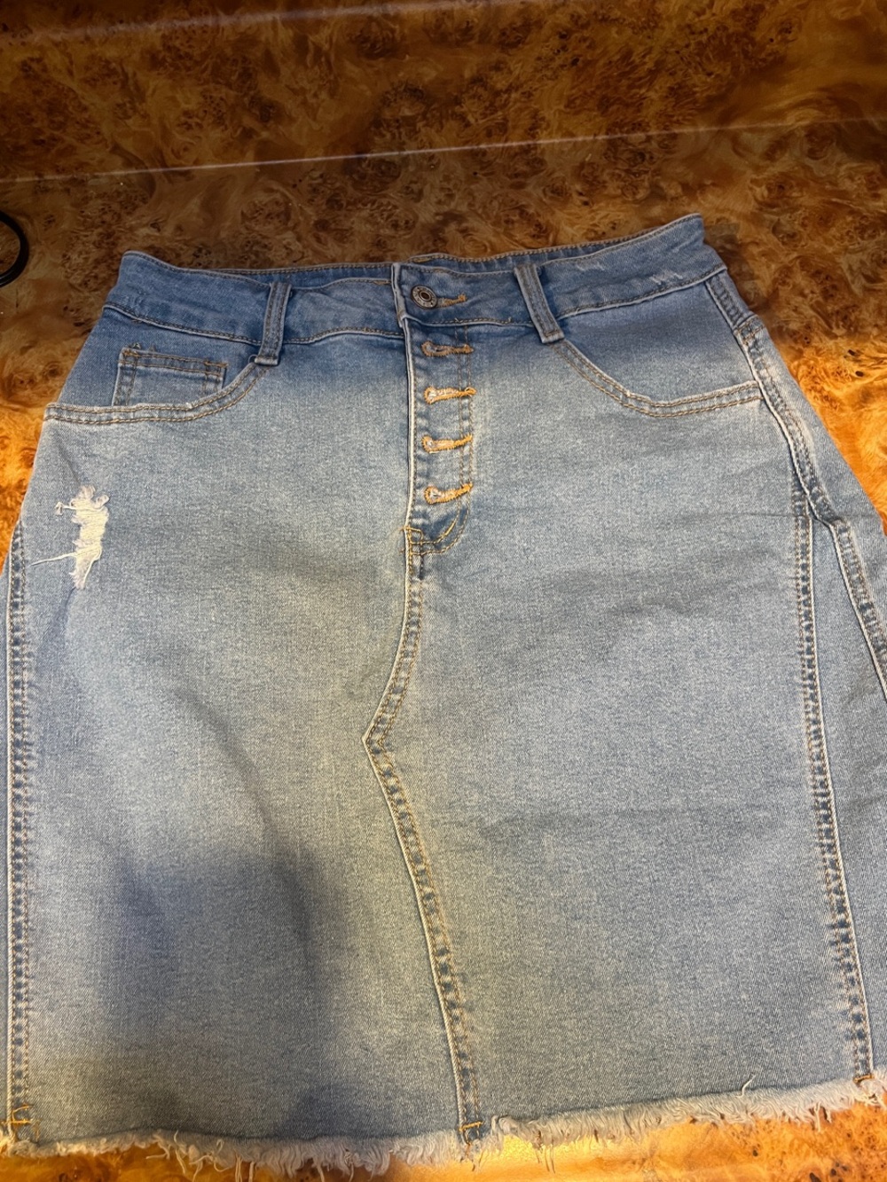 Denim Skirt - Casual Everyday